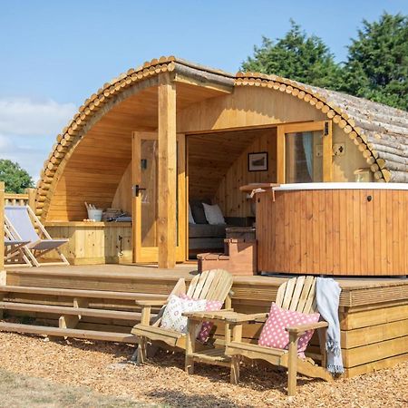 Vila Barnhorn Glamping Hooe Exteriér fotografie