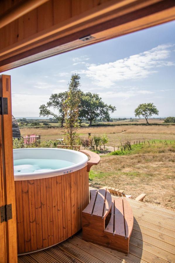 Vila Barnhorn Glamping Hooe Exteriér fotografie