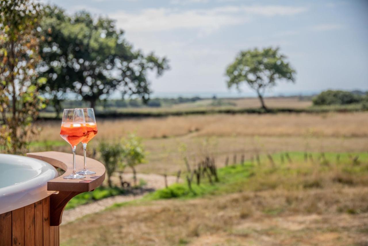 Vila Barnhorn Glamping Hooe Exteriér fotografie