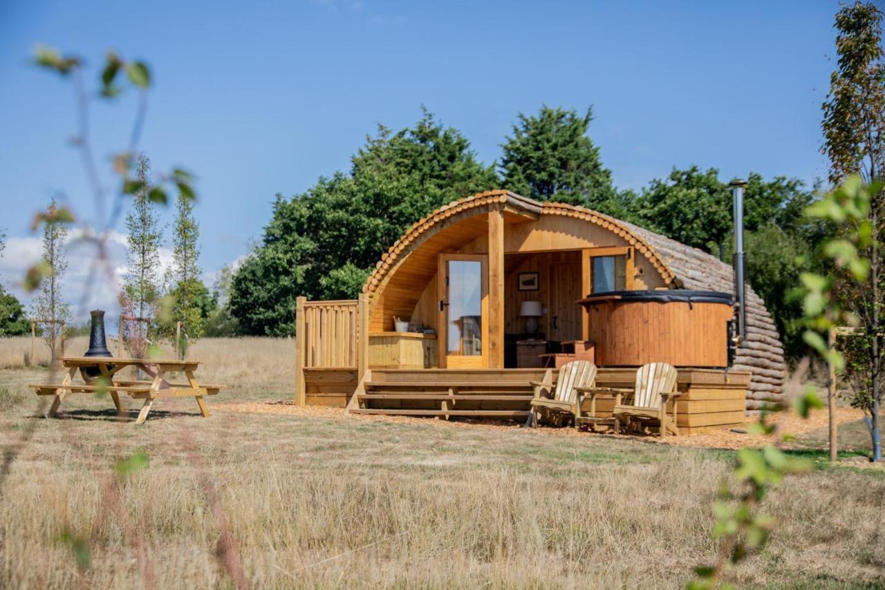Vila Barnhorn Glamping Hooe Exteriér fotografie