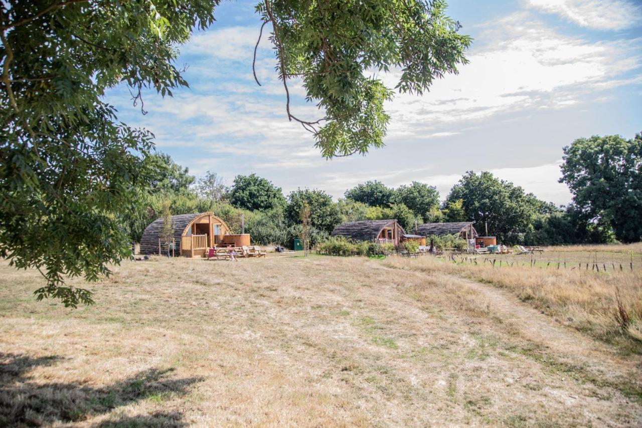 Vila Barnhorn Glamping Hooe Exteriér fotografie