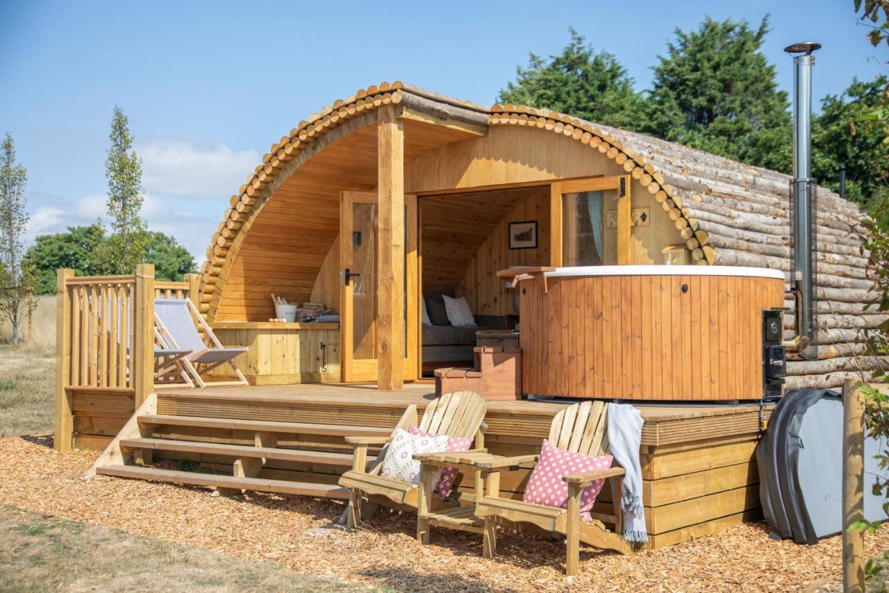 Vila Barnhorn Glamping Hooe Exteriér fotografie