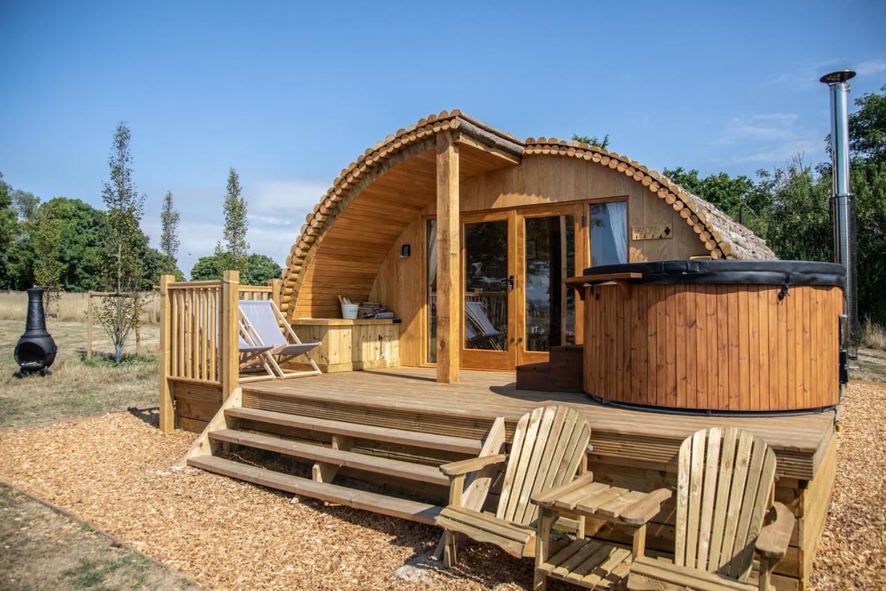 Vila Barnhorn Glamping Hooe Exteriér fotografie