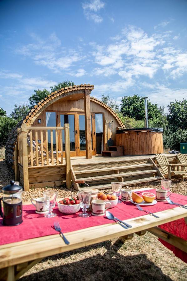 Vila Barnhorn Glamping Hooe Exteriér fotografie