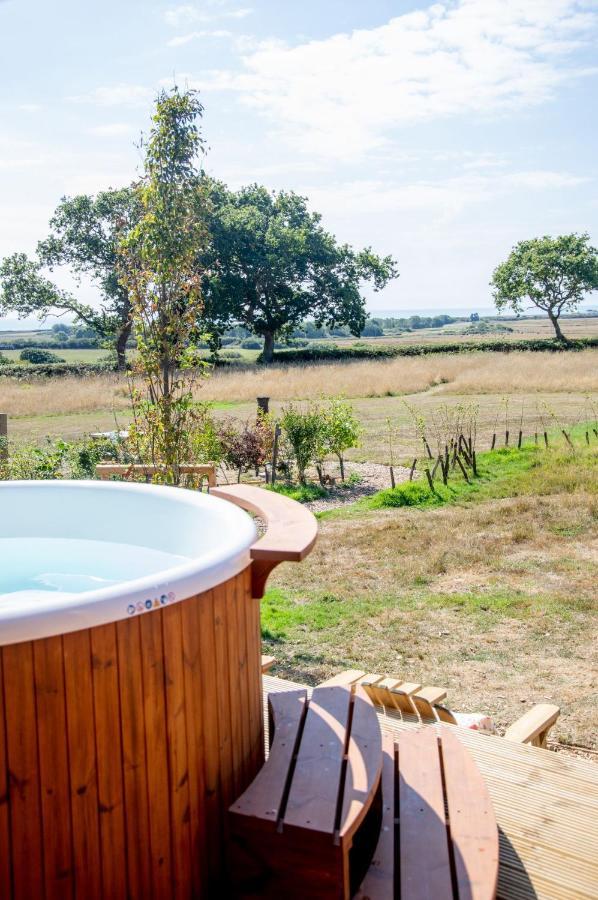 Vila Barnhorn Glamping Hooe Exteriér fotografie