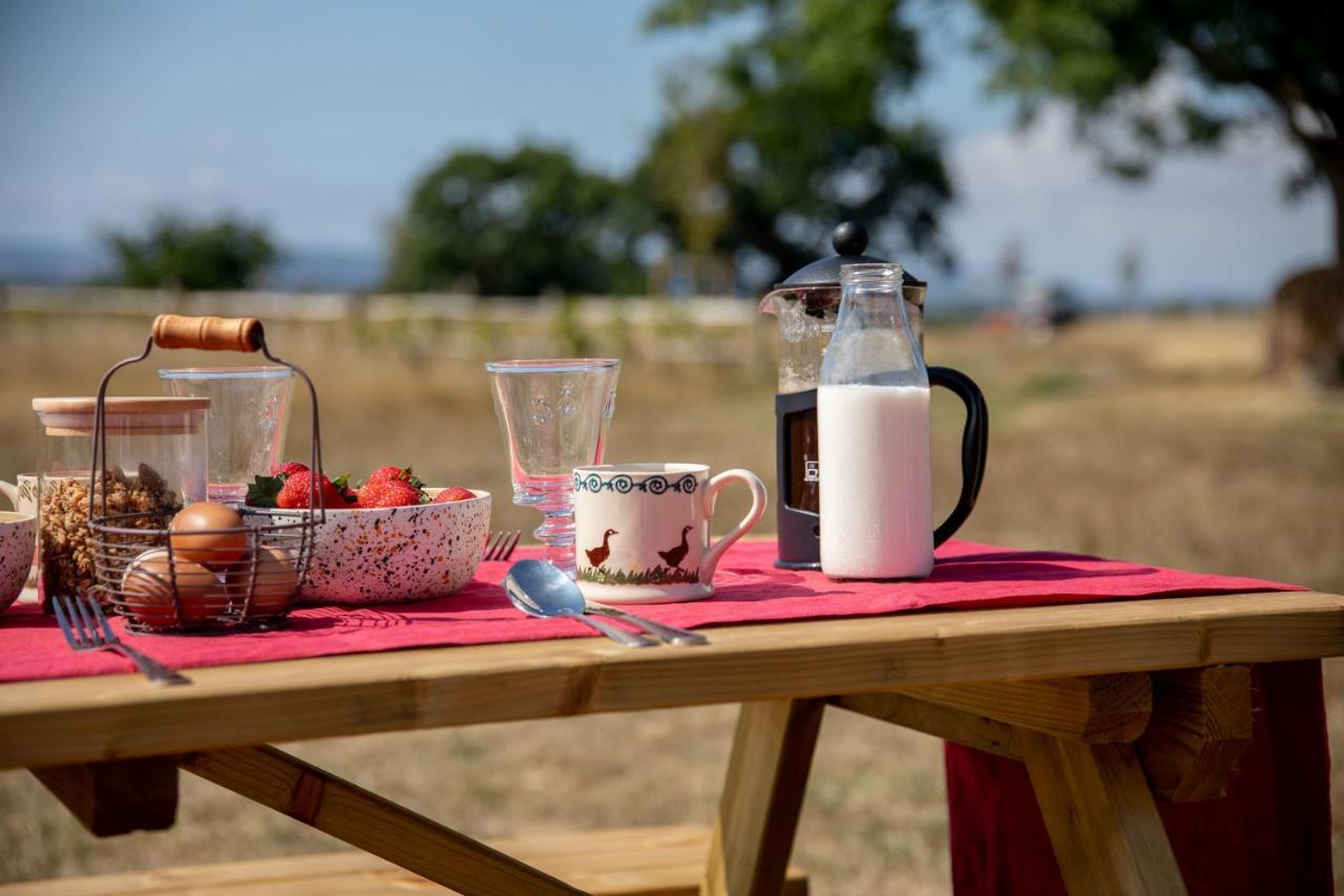 Vila Barnhorn Glamping Hooe Exteriér fotografie